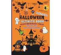 Halloween Activity Book: Fun Activity Book for Kids - Ages 3-7 Years Old: Travel Size ABC Activity Book - Pre-School and Early Years - Letter Tracing, ... Designing, Colouring & More (British English)