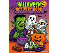 Halloween Activity Book: With Spooky Recipes and Bonus Coloring Pages
