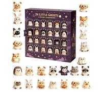 Halloween Advent Calendars - 24 Day Spooky Countdown with Acrylic Figures