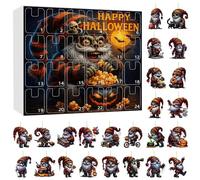 Halloween Advents Calendar 2025, Halloween 2D Gnomes Countdown Calendar,24-Day Surprised Boxs,Home Kitchen Displays,Party Supply Gift Ideas,Teens Boys Girls Kids (One Size)