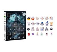 Halloween Advents Calendar 2025, Halloween 3D Countdown Calendar,24-Day Surprised Box,Collectible Doll Figures, Home Kitchen Display,Party Supply Gift Idea (D, One Size)