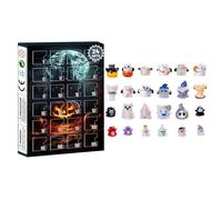Halloween Advents Calendar 2025, Halloween 3D Countdown Calendars,24-Day Surprised Box,Collectible Doll Figures, Home Kitchen Display,Party Supply Gift Idea (C, One Size)
