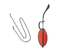 Halloween Alastor Accessori Costume Devil Horns Clip per capelli Monoculare con catena per feste a tema