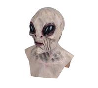 Halloween Alien Headwear - Realistic Latex Mas, Eco-Friendly N atural RU bber Headwear, Lightweight and Comfortable | Breathable -Size for Festivals, Theatrical Events, and Themed Parties