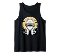 Halloween American Eskimo Dog Cane Eschimese Americano Canotta