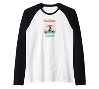 Halloween Amleto Strega Essere O Non Essere Maglia con Maniche Raglan