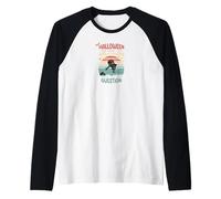 Halloween Amleto Zucca Essere O Non Essere Maglia con Maniche Raglan