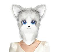 Halloween Animal Head - Masque Adjustable Plush Cosplay Headwears