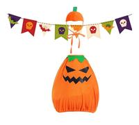 Halloween Animal Statue Outfit Set, Ghost Costume Kit for Garden Sculptures, Easy-Wear Decorative Clothing, for Porch, Terrace, Yard, Family Gathering, Outdoor Party Decor