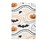 Halloween Arancione Zucca presepe essenziale biancheria da letto bambino Per ragazzo 52 ''x28 '' sábanas de cuna para