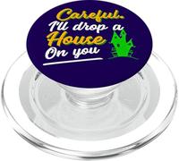 Halloween Attento, ti farò cadere una casa addosso Il detto PopSockets PopGrip per MagSafe