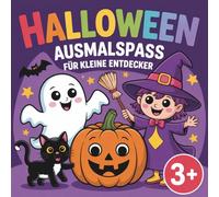 Halloween Ausmalspass für kleine Entdecker