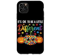 Halloween Autism Pumpkin It's OK To Be a Little Different Custodia per iPhone 11 Pro Max
