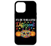 Halloween Autism Pumpkin It's OK To Be a Little Different Custodia per iPhone 12 Pro Max
