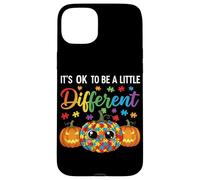 Halloween Autism Pumpkin It's OK To Be a Little Different Custodia per iPhone 15 Plus