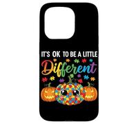 Halloween Autism Pumpkin It's OK To Be a Little Different Custodia per iPhone 15 Pro