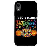Halloween Autism Pumpkin It's OK To Be a Little Different Custodia per iPhone XR