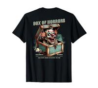 Halloween - Backprint Box Of Horror Maglietta