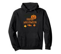 Halloween Bambino Ragno Caramelle Caramelle Fantasma Pipistrello Zucca Felpa con Cappuccio