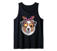 Halloween Bandana Australian Shepherd Aussie Dog Canotta