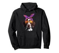 Halloween Bandana German Shorthaired Pointer Dog GSP Felpa con Cappuccio