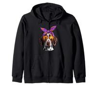 Halloween Bandana German Shorthaired Pointer Dog GSP Felpa con Cappuccio
