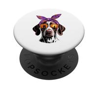 Halloween Bandana German Shorthaired Pointer Dog GSP PopSockets PopGrip Adesivo