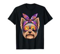 Halloween Bandana Yorkshire Terrier Terriers Yorkie Maglietta