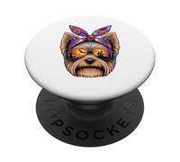 Halloween Bandana Yorkshire Terrier Terriers Yorkie PopSockets PopGrip Adesivo