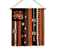 Halloween Banner, Rustic Fall Decoration, 68x76cm Funny Seasonal Party Sign