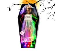 Halloween Bara Con Scheletro Collezione Orripilante Illuminata