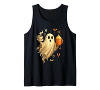 Halloween Barista Ghost Spooky October Coffee Cafe Canotta