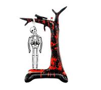 Halloween, base grande, allestibile, boia, palloncini in alluminio, decorazione per feste.