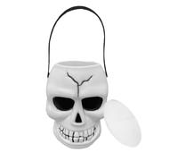 Halloween Basket | With Handle Skeleton Toy Snack Container