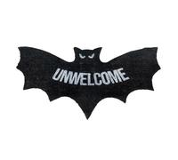 Halloween Bat Rug - Gothic Floor Mat | Spooky Room Carpet | 80 x 40 cm Bat Shaped Rug | Creepy Welcome Decor with Fun Haunted | Festival Themed Accent Mat for Balcony Entryway Or Study