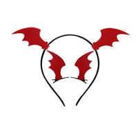 Halloween Bat Wing Shape Hairband Goth Bambini Femminile Clip Copricapo Capelli Goth Per Feste In Casa Infestata Per La Testa Dec Per Le Donne Sottile Per Lo Styling Creativo Ala Decors Per Flessibile