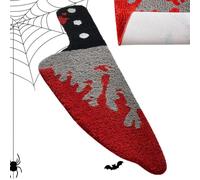 Halloween Bath Mat Doormat a forma di cutter - tappeti di Halloween Indoor | Farno di corridore per la camera da letto Autunno Autunno ingresso di Natale portico portico per interno cucina