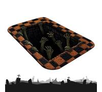 Halloween Bath Mat - Optical Illusion Rug | Gothic Illusion Carpet