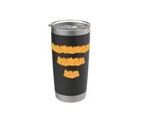 Halloween Bee Bumble Honey Bugs Lazy Easy Costume Bicchiere termico in acciaio inox doppia parete