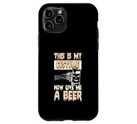 Halloween Bere Divertente Bevitore di Birra Ora Dammi Una Birra Custodia per iPhone 11 Pro