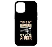Halloween Bere Divertente Bevitore di Birra Ora Dammi Una Birra Custodia per iPhone 12/12 Pro