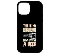 Halloween Bere Divertente Bevitore di Birra Ora Dammi Una Birra Custodia per iPhone 12 mini