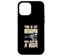 Halloween Bere Divertente Bevitore di Birra Ora Dammi Una Birra Custodia per iPhone 12 Pro Max
