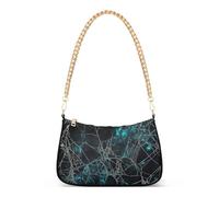 Halloween Blu e Nero Web alla moda catena donna crossbody borse a mano per le donne per le madri