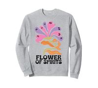Halloween Boho Flower of Spirits Ghostly Blooms Felpa