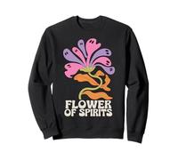 Halloween Boho Flower of Spirits Ghostly Blooms Felpa