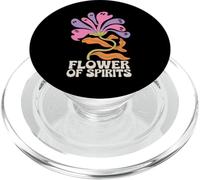 Halloween Boho Flower Of Spirits Ghostly Blooms PopSockets PopGrip per MagSafe