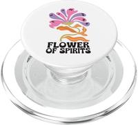 Halloween Boho Flower Of Spirits Ghostly Blooms PopSockets PopGrip per MagSafe