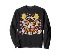 Halloween Boho Spooky Things Ahead Stars Felpa