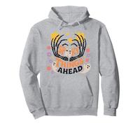 Halloween Boho Spooky Things Ahead Stars Felpa con Cappuccio